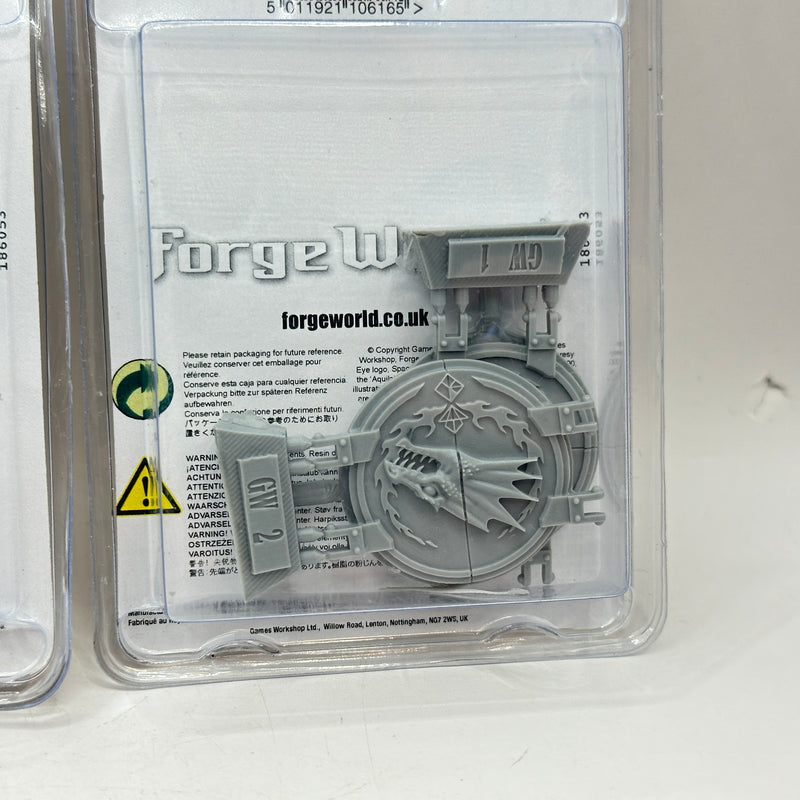 Warhammer The Horus Heresy: Space Marine Salamanders Deimos Rhino Doors (AT237)