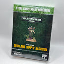 Warhammer 40k: Astra Militarum Sergeant 'Ripper' Jackson BNIB (BM103)