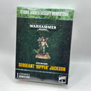 Warhammer 40k: Astra Militarum Sergeant 'Ripper' Jackson BNIB (BM105)