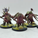 Warhammer Age of Sigmar: Maggotkin of Nurgle Putrid Blightkings - Well Painted (AW136)