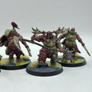 Warhammer Age of Sigmar: Maggotkin of Nurgle Putrid Blightkings - Well Painted (AW136)