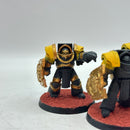 Warhammer Horus Heresy: Space Marines Imperial Fists Cataphractii with Shields (BJ050)