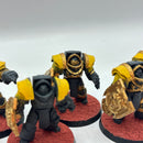 Warhammer Horus Heresy: Space Marines Imperial Fists Cataphractii with Shields (BJ050)