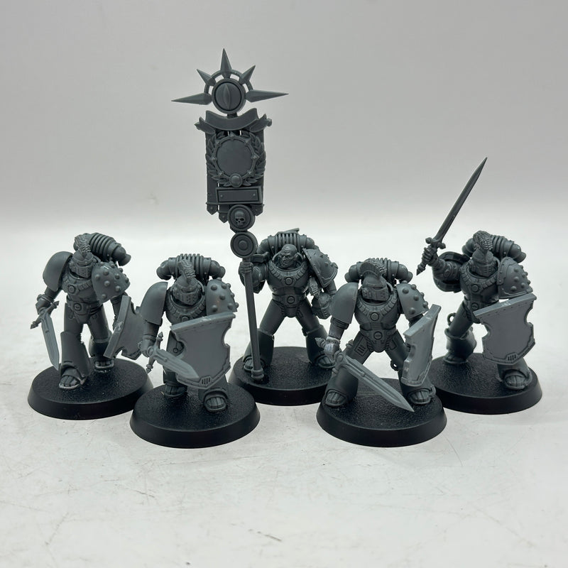 Warhammer Horus Heresy: Space Marines MKVI Command Squad (AJ123)