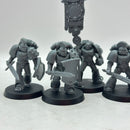 Warhammer Horus Heresy: Space Marines MKVI Command Squad (AJ123)