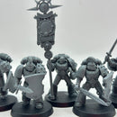 Warhammer Horus Heresy: Space Marines MKVI Command Squad (AJ123)