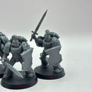 Warhammer Horus Heresy: Space Marines MKVI Command Squad (AJ123)