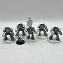 Warhammer 40k: Space Marines Terminators with Forge World Shoulder Pads (AZ190)