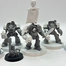 Warhammer 40k: Space Marines Terminators with Forge World Shoulder Pads (AZ190)