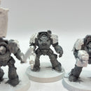 Warhammer 40k: Space Marines Terminators with Forge World Shoulder Pads (AZ190)