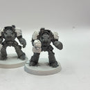 Warhammer 40k: Space Marines Terminators with Forge World Shoulder Pads (AZ190)