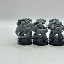 Warhammer 40k: Space Marines Tactical Marines w/ Metal Iron Hands Shoulder Pads (AD013)