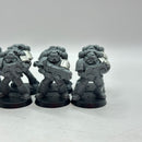 Warhammer 40k: Space Marines Tactical Marines w/ Metal Iron Hands Shoulder Pads (AD013)
