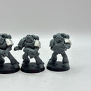 Warhammer 40k: Space Marines Tactical Marines w/ Metal Iron Hands Shoulder Pads (AD013)