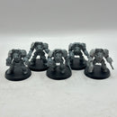 Warhammer 40k: Space Marines Terminators with Forge World Shoulder Pads (AZ012)