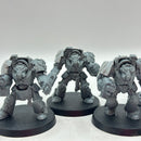 Warhammer 40k: Space Marines Terminators with Forge World Shoulder Pads (AZ012)