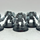 Warhammer 40k: Space Marines Terminators with Forge World Shoulder Pads (AZ012)