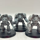 Warhammer 40k: Space Marines Terminators with Forge World Shoulder Pads (AZ012)