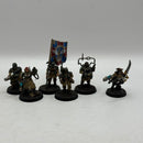 Warhammer 40k: Astra Militarum Cadian Command Squad and Commissar (BI061)