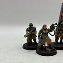 Warhammer 40k: Astra Militarum Cadian Command Squad and Commissar (BI061)