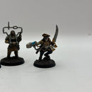 Warhammer 40k: Astra Militarum Cadian Command Squad and Commissar (BI061)