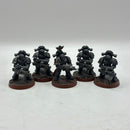 Warhammer Horus Heresy: Space Marines Dark Angel Heavy Bolter Support Squad (AF034)