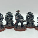 Warhammer Horus Heresy: Space Marines Dark Angel Heavy Bolter Support Squad (AF034)