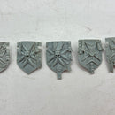 Warhammer 40k: Space Marines Black Templars Forge World Terminator Shields (AF025)