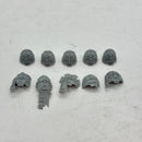 Warhammer 40k: Space Marines Black Templars Forge World Terminator Shoulder Pads (AT074)