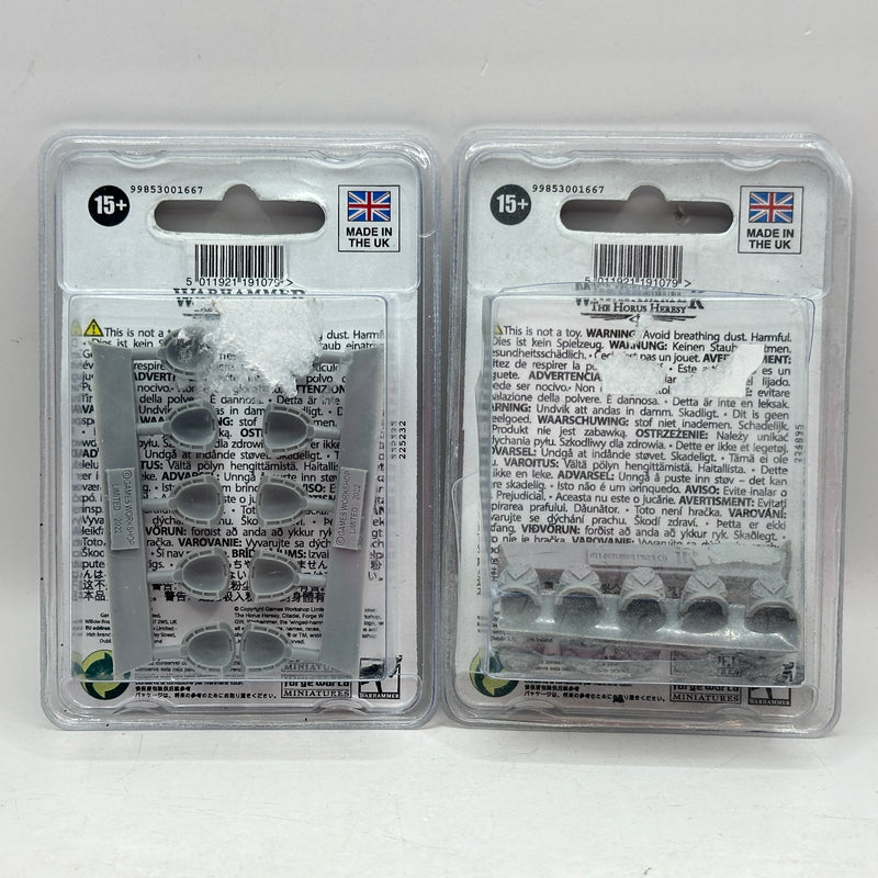 Warhammer Horus Heresy: Space Marine Imperial Fists Shoulder Pads and Phalanx Warder Torsos (BH034)
