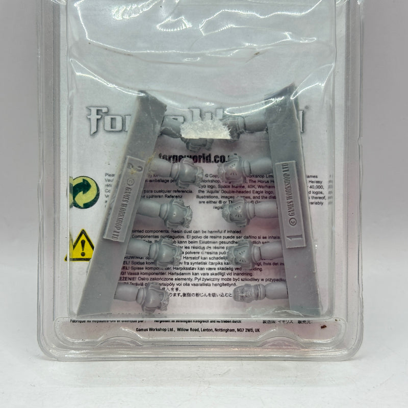 Warhammer Horus Heresy: Space Marine Raven Guard MKVI Heads (AA039)