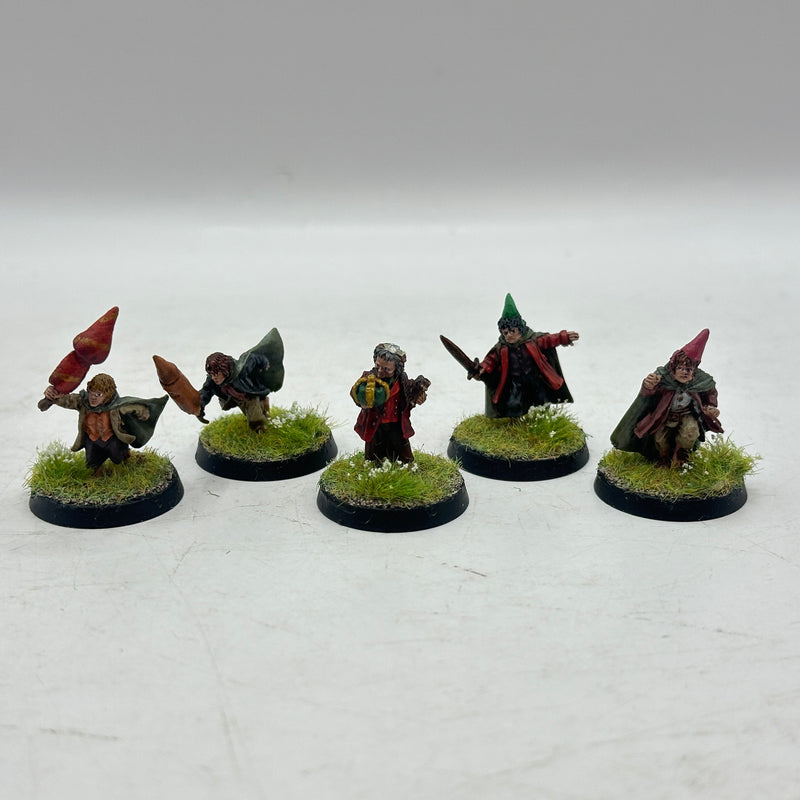 Warhammer Lord of the Rings: The Shire Frodo, Sam, Merry, Pippin and Bilbo (AZ030)