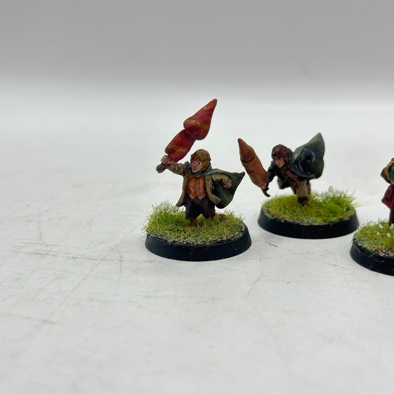 Warhammer Lord of the Rings: The Shire Frodo, Sam, Merry, Pippin and Bilbo (AZ030)