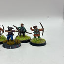 Warhammer Lord of the Rings: The Shire Hobbit Archers - Painted (AA076)
