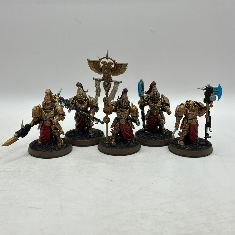 Warhammer 40k: Adeptus Custodes Wardens - Part Painted (BI139)