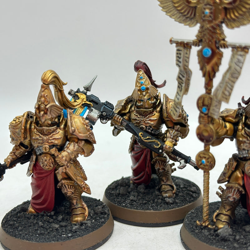 Warhammer 40k: Adeptus Custodes Wardens - Part Painted (BI139)