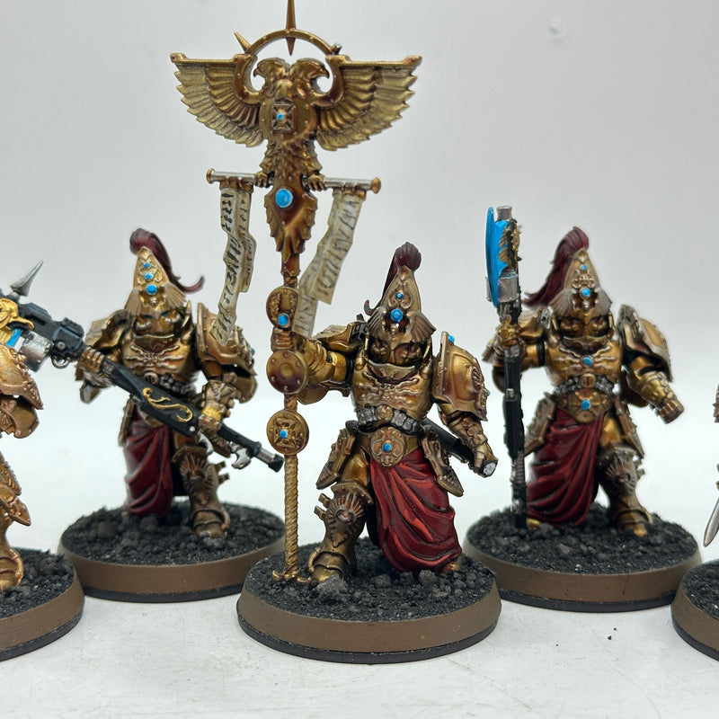 Warhammer 40k: Adeptus Custodes Wardens - Part Painted (BI139)
