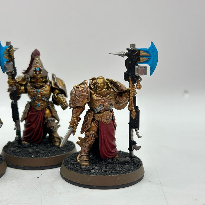 Warhammer 40k: Adeptus Custodes Wardens - Part Painted (BI139)