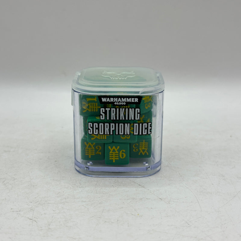 Warhammer 40k: Aeldari Eldar Striking Scorpion Dice (AT084)