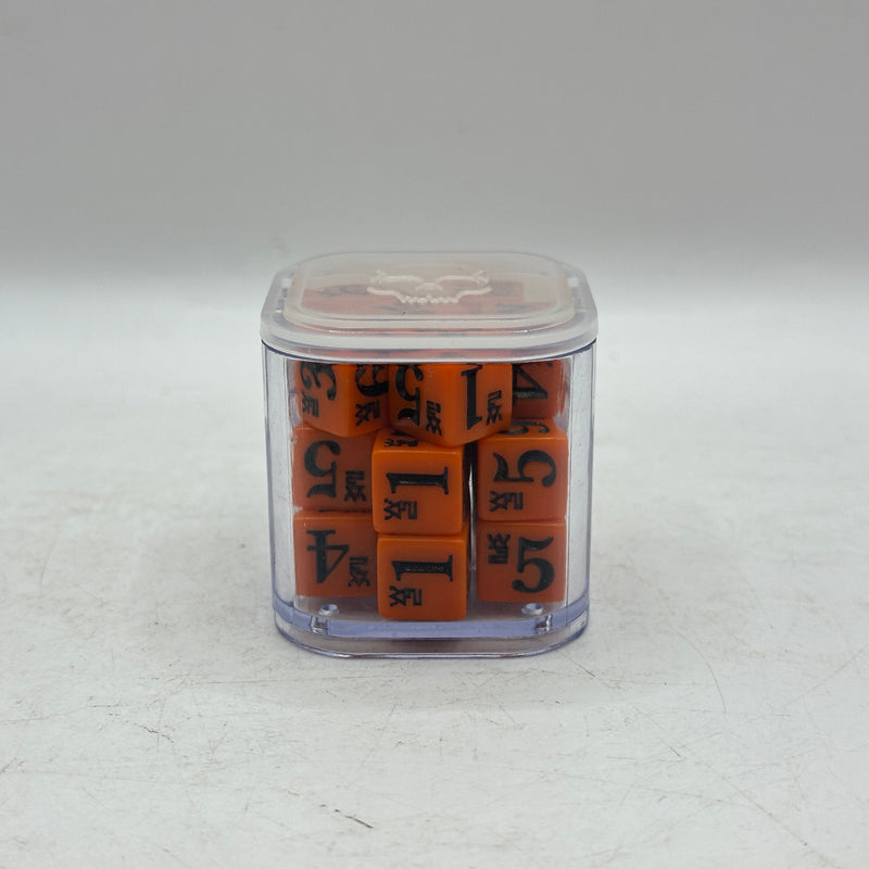 Warhammer 40k: Aeldari Eldar Fire Dragon Dice (AJ096)