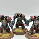 Warhammer Horus Heresy: Space Marine World Eaters Cataphractii Terminators - Well Painted (BI068)