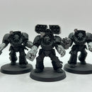 Warhammer 40k: Space Marines Iron Hands Terminators (AZ179)
