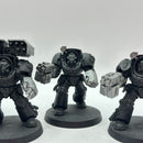 Warhammer 40k: Space Marines Iron Hands Terminators (AZ179)
