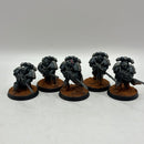 Warhammer Horus Heresy: Space Marines Raven Guard Mor Deythan Squad - Well Painted (AQ022)