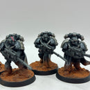 Warhammer Horus Heresy: Space Marines Raven Guard Mor Deythan Squad - Well Painted (AQ022)