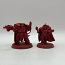 Warhammer Horus Heresy: Space Marine Blood Angels Praetor and Chaplain (BA042)