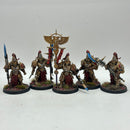 Warhammer 40k: Adeptus Custodes Custodian Wardens - Well Painted (AD028)