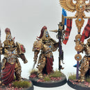Warhammer 40k: Adeptus Custodes Custodian Wardens - Well Painted (AD028)