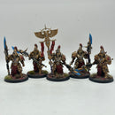 Warhammer 40k: Adeptus Custodes Custodian Wardens - Well Painted (AD139)