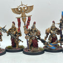 Warhammer 40k: Adeptus Custodes Custodian Wardens - Well Painted (AD139)